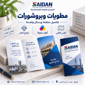 مطويات وبروشورات