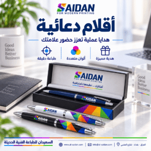 أقلام دعائية مطبوعة