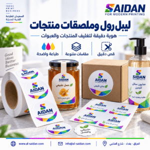 ليبل رول وملصقات منتجات