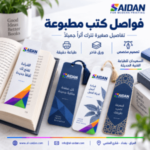فواصل كتب مطبوعة