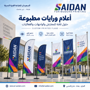 أعلام ورايات مطبوعة